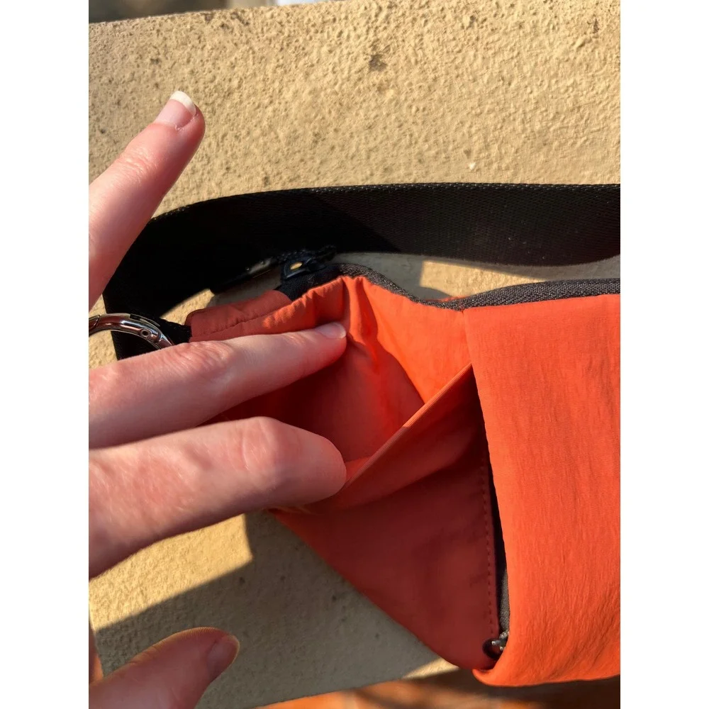 Lululemon Multi-Pocket Belt Bag Orange Burnt Clay Crossbody Fanny Pack One Size